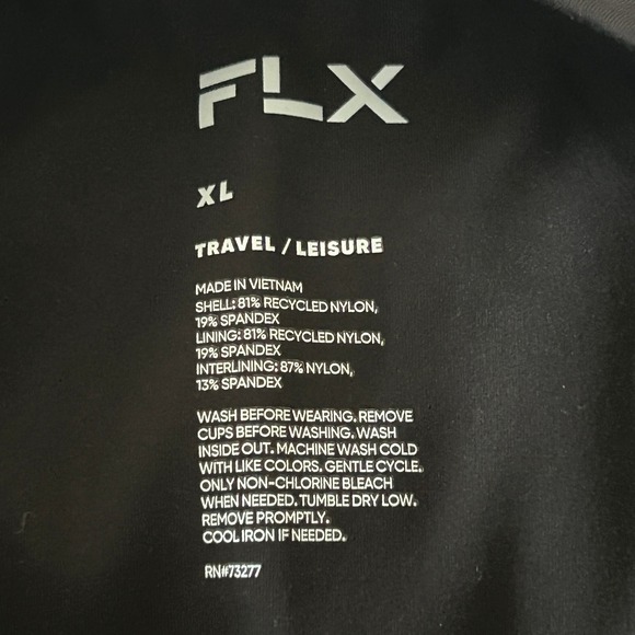 FLX Black Affirmation High-Neck Sleeveless Midi Travel Leisure Dress NWT - XL - Picture 10 of 10